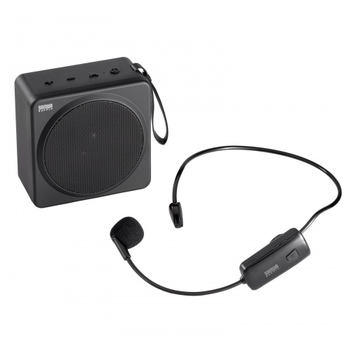 MM-SPAMP15【ワイヤレスポータブル拡声器スピーカー】最大25Wの高出力