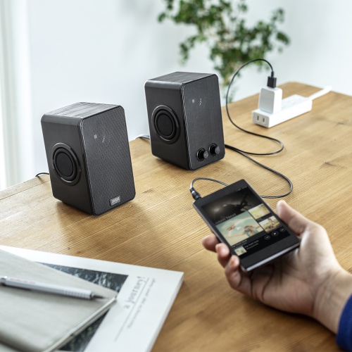 MM-SPL22UBK【USB電源スピーカー（パッシブラジエーター搭載
