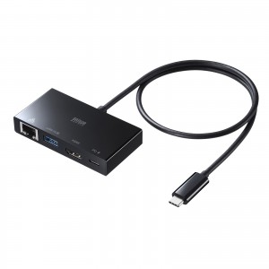 AD-ALCMST2HD【USB Type C-HDMI変換アダプタ（2ポート・4K/30Hz対応