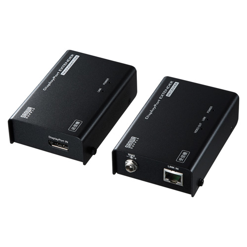 VGA-EXDP【DisplayPortエクステンダー】DisplayPort信号を4K解像度で