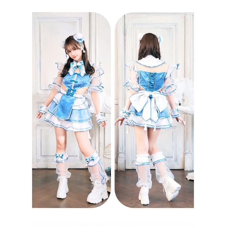 魔法少女 スパークルフィーユマジカルチャイナ《オリジナルコスプレ8点