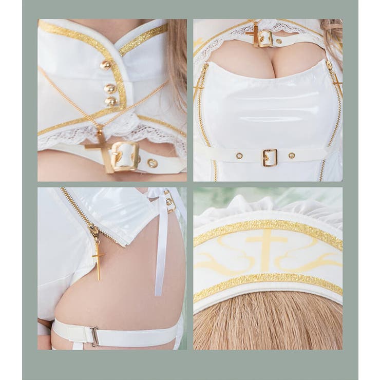 クロスジップレザーシスター《オリジナルコスプレ8点セット