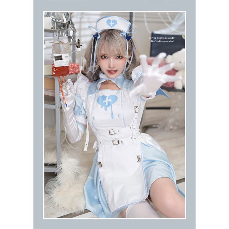 デビルハーネスナース《ハロウィンコスプレ9点セット》【Malymoon