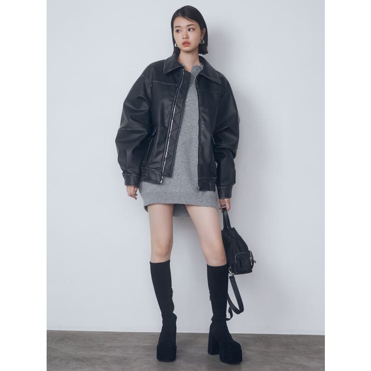 ヴィンテージライクオーバーブルゾン[品番：MKSW0059441]｜EMODA