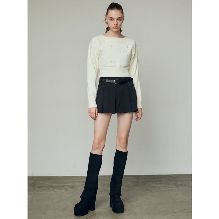 フレアーカバーフィットブーツ[品番：MKSW0060184]｜EMODA（エモダ）の