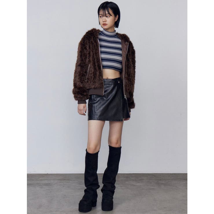 ルーズフレアカバーフィットブーツ[品番：MKSW0066287]｜EMODA（エモダ