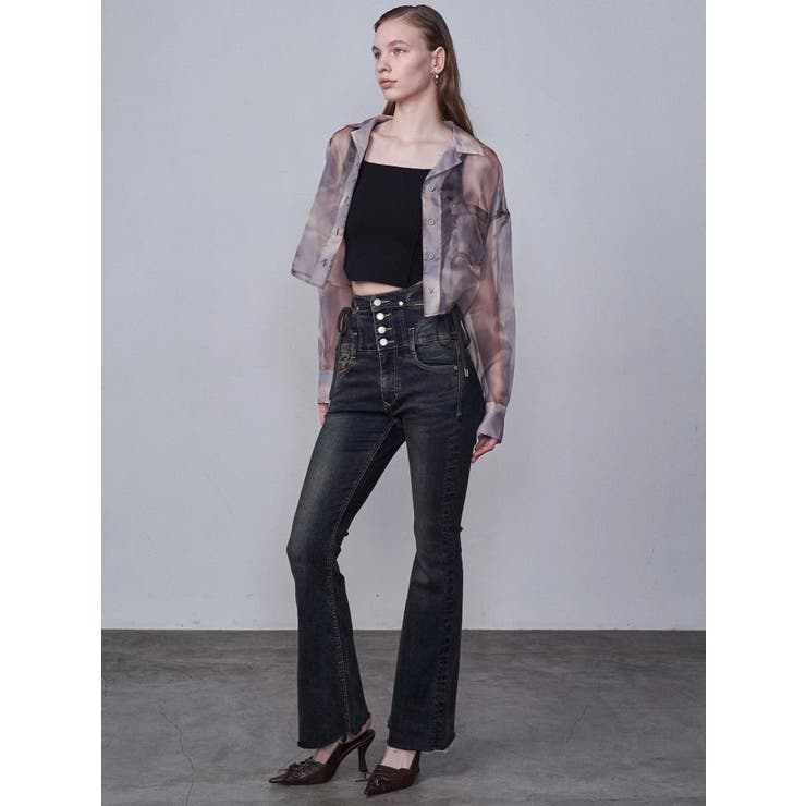 レースアップリボンパンプス[品番：MKSW0063306]｜EMODA（エモダ）の