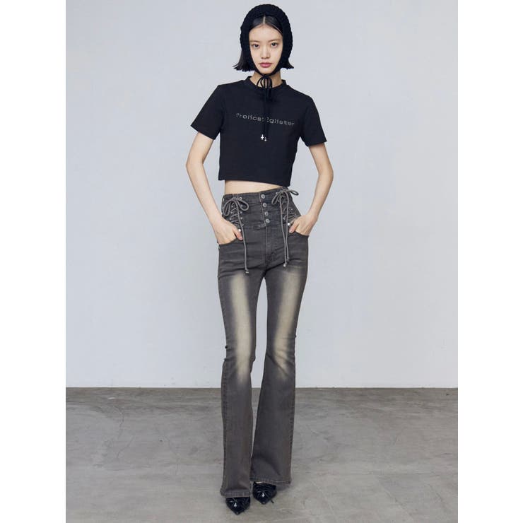 レースアップリボンパンプス[品番：MKSW0063306]｜EMODA（エモダ）の