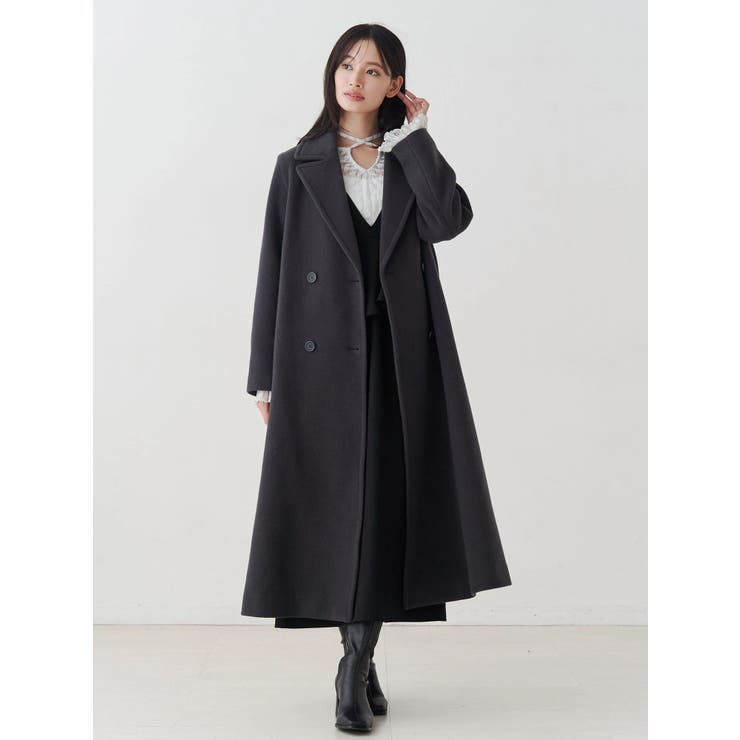 ウールチェスターコート[品番：MKSW0067005]｜MERCURYDUO