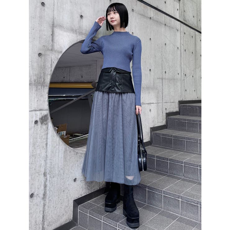 プラットフォームスエードブーツ[品番：MKSW0061779]｜MURUA（ムルーア