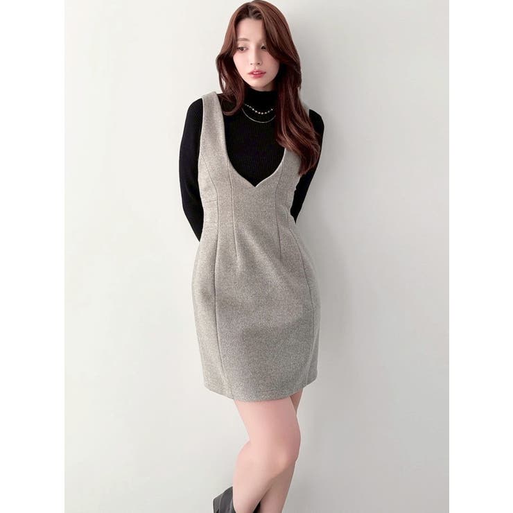 コルセットミニジャンスカ【セットアップ着用可能】[品番：MKSW0067327