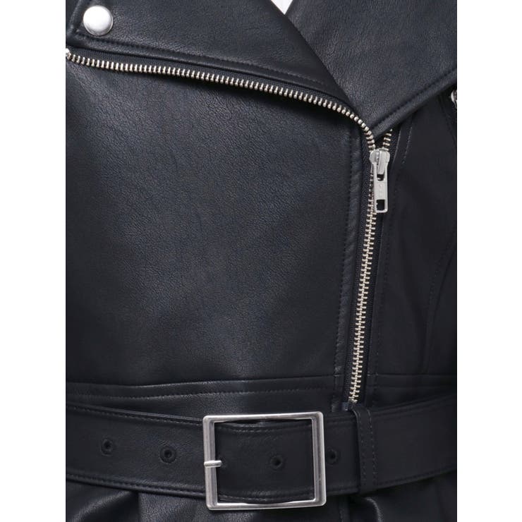 ペプラムライダースジャケット[品番：MKSW0062246]｜RESEXXY