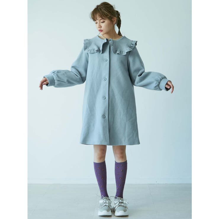 Aラインセーラーコート[品番：MKSW0026962]｜merry jenny（メリージェ