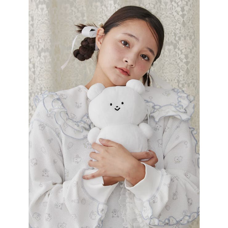 peichan.コラボ】くまちゃんフリルポシェット[品番：MKSW0061029