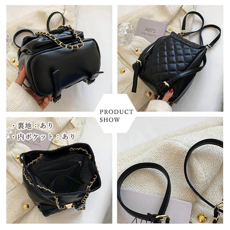 キルティングリュック2wayミニリュック[品番：II000009593