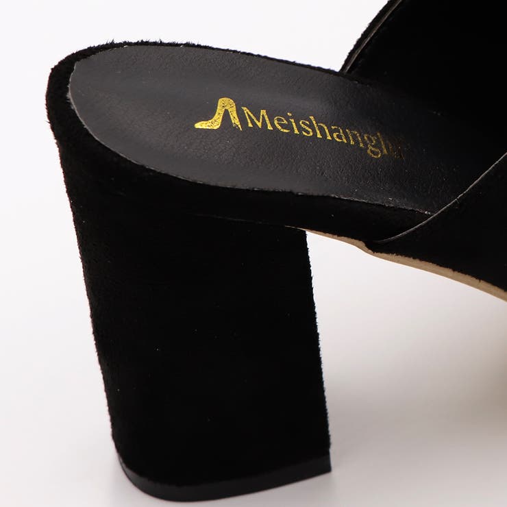 ミュール サンダル チャンキーヒール[品番：II000005159