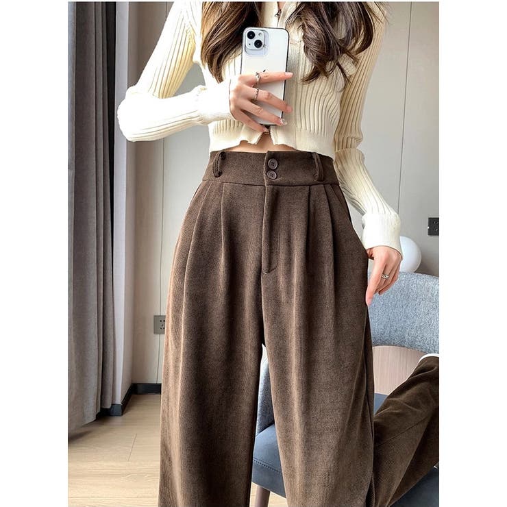 極美品✨PLEATS PLEASE XXLプリーツ ワイドパンツ ブラウン 膝丈 楽天