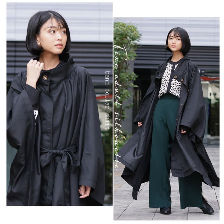 effortlessmode スクエア ポンチョコート[品番：AH000021363]｜A Happy