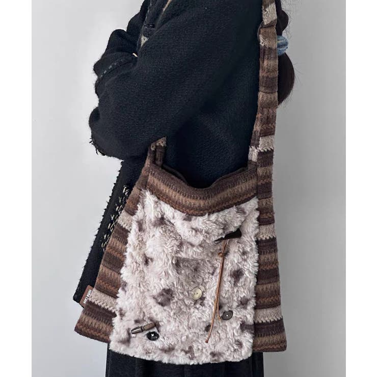 BAG】パッチワーク・ショルダーバッグ[品番：XT000011821]｜aimoha