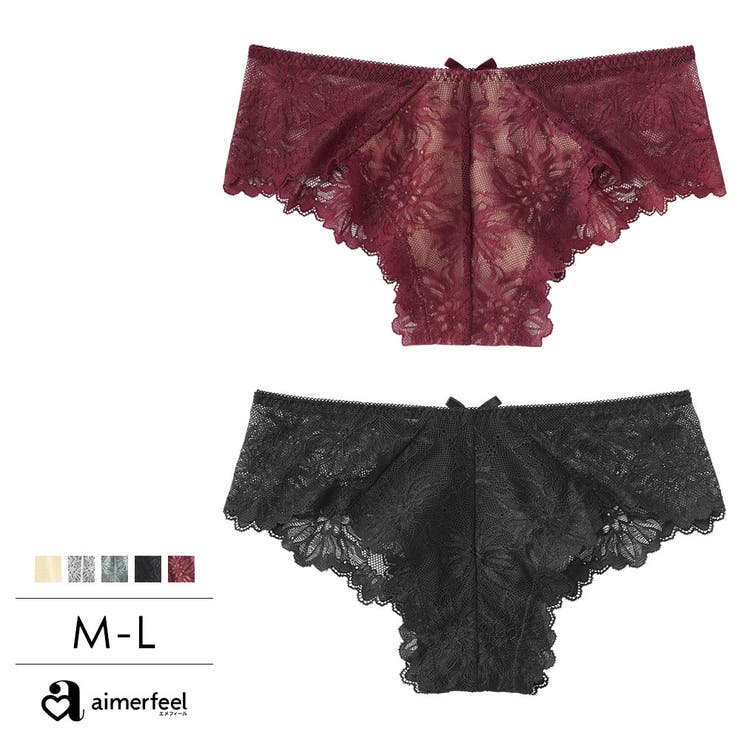 レースアップ ハーフバックショーツ[品番：SK000004137]｜aimerfeel