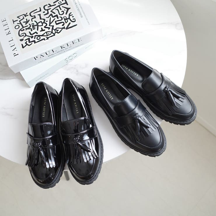 厚底 タッセル ローファー レディース[品番：BNZS1683606]｜AmiAmi