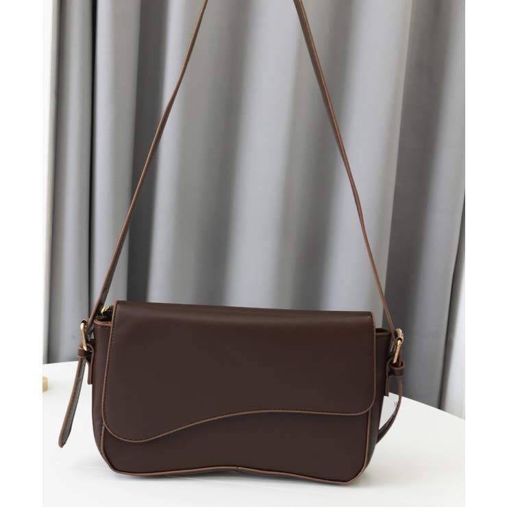 ショルダーバッグ スクエア PUレザー[品番：AGCW0005601]｜SUNSHINE