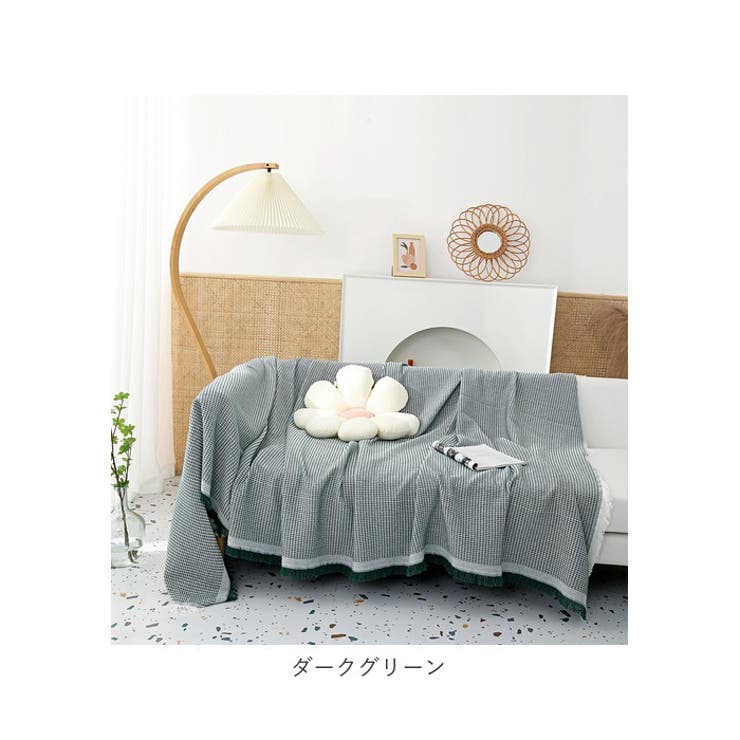 マルチカバー ワッフル柄 ksofa42[品番：BCYW0017849]｜BACKYARD