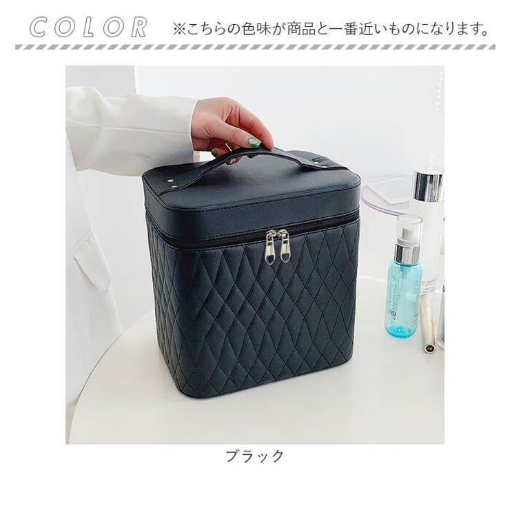 メイクボックス コスメ収納 大容量 ミラー付き zxmb2417[品番