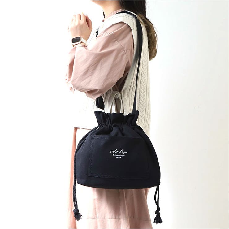 LIZDAYS 巾着型ショルダーバッグ[品番：BCYW0017565]｜BACKYARD FAMILY