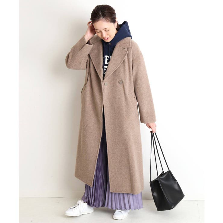 SLOBE IENA スローブイエナ】《追加》ビックラペルビーバーコート