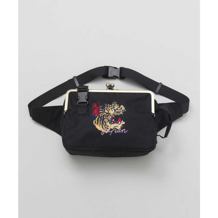 カヤ】刺しジャンがま口ボディバッグ[品番：ACNW0025123]｜アミナ