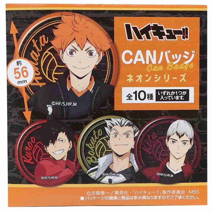 ハイキュー！！ 缶バッジ セット[品番：BREW0086920
