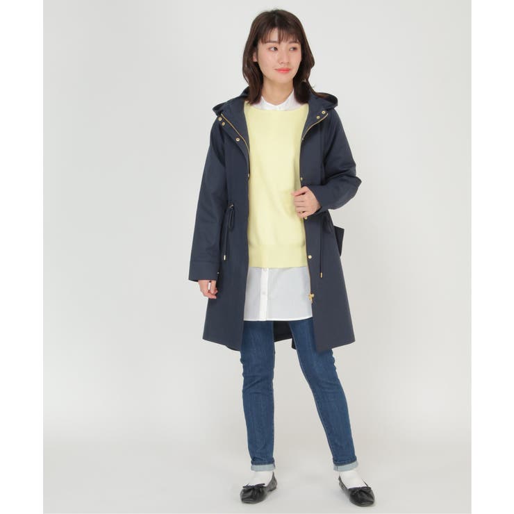 Aラインフード付きモッズコート[品番：IKAW0015382]｜ikka （イッカ