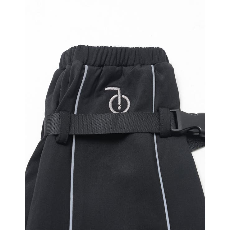 ililil【イルイルイル】サイバーリフレクターレッグカバー 全2色 黒