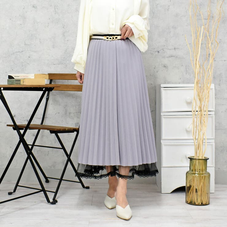 ファミリア familiar リバーシブルスカート シャンブレー チェック 90