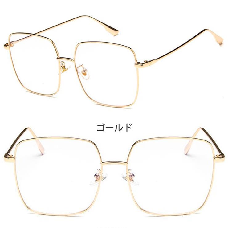 伊達メガネ サングラス ゴールド[品番：GLJA0000355]｜gulamu jewelry