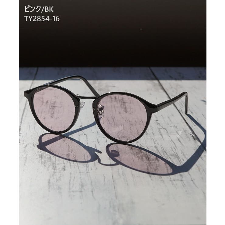 サングラス クリアレンズ メガネ カラー サングラス 伊達メガネ ユニ