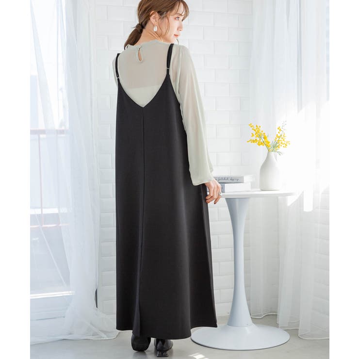 フレアーキャミワンピース M L[品番：GW000004509]｜Growing Rich