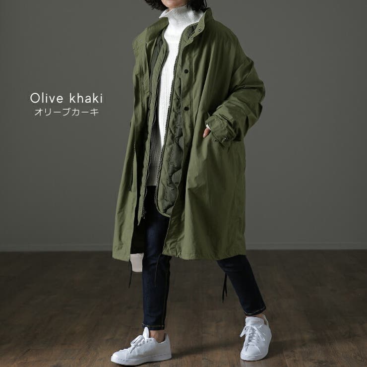 アウター レディース モッズコート キルティング 中綿 コート