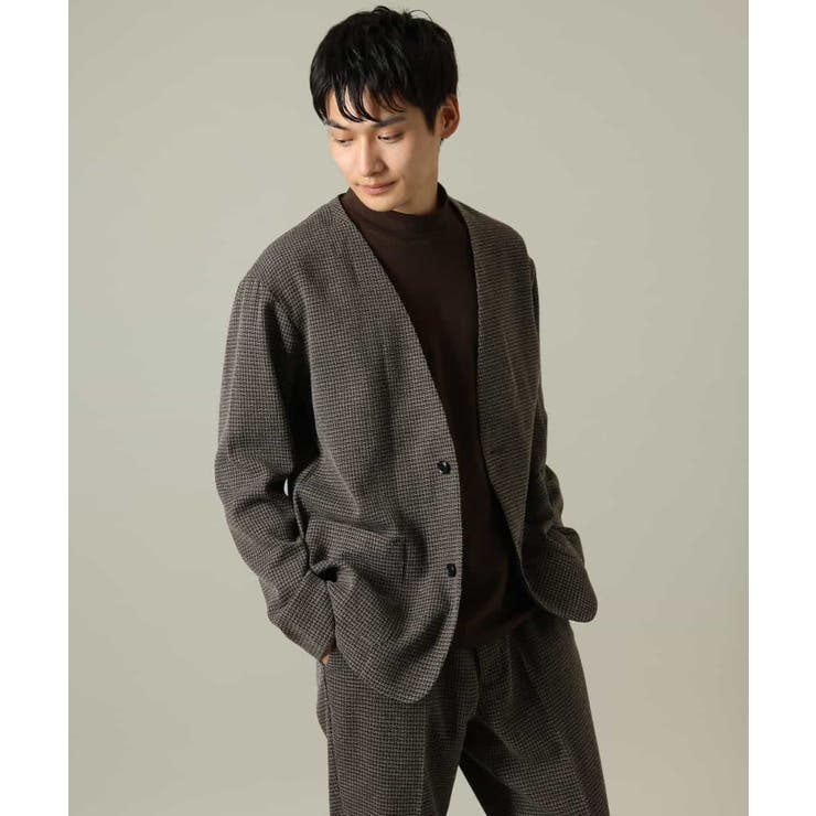 Niyaaa様 ☆ マチャット オーバーサイズ ツイードノーカラージャケット