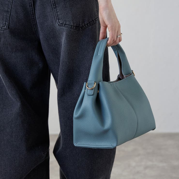 牛革 ハンドバッグ レザー ショルダーバッグ 2WAY 18-1195[品番