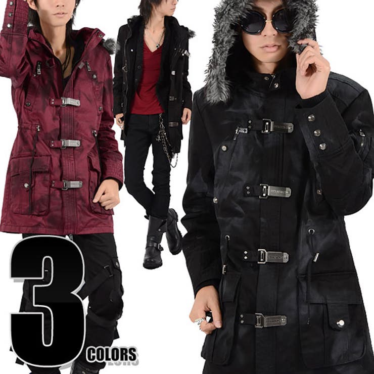 V系メンズコート【BERNINGS SHO(バーニングスショウ)ライナーボア付き