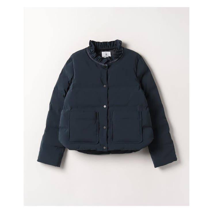 フリルカラーパイピングダウンジャケット[品番：LAVW0006672]｜LANVIN