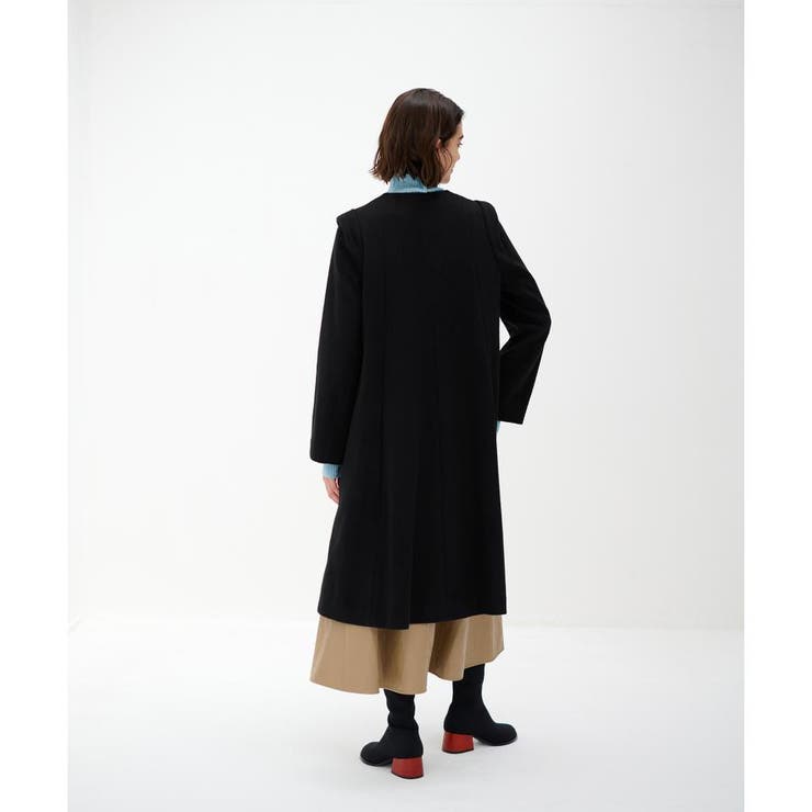 ショルダータックウールコート[品番：LAVW0012613]｜LANVIN en Bleu