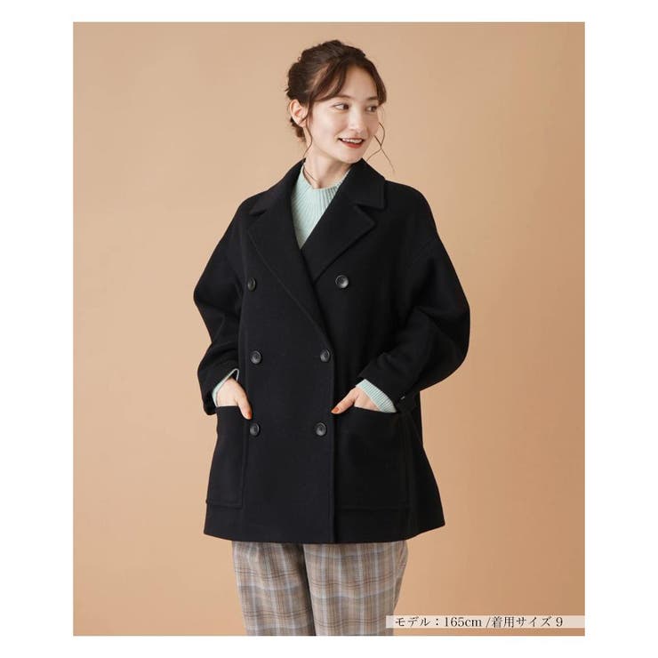 ダブルテーラードコート[品番：LAVW0012633]｜Leilian（レリアン）の