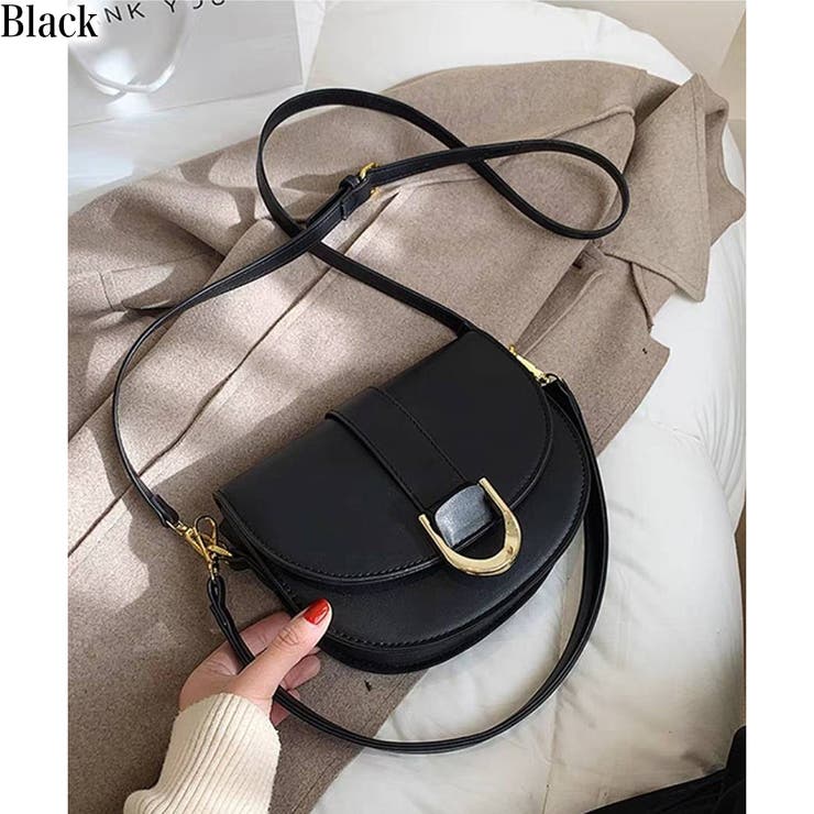 ショルダーバッグ Dゴールド金具 ポシェット[品番：PPNW0003464