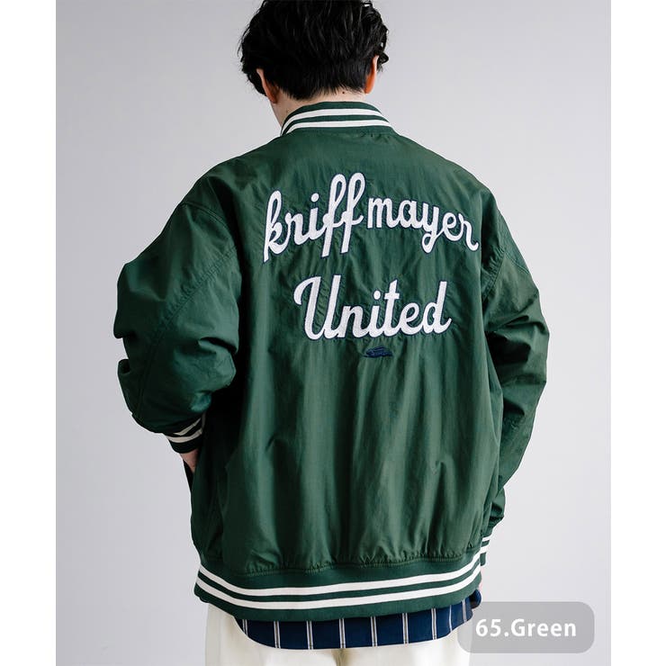 スタジャン 刺繍 オーバーサイズ[品番：OE000007803]｜Rocky Monroe