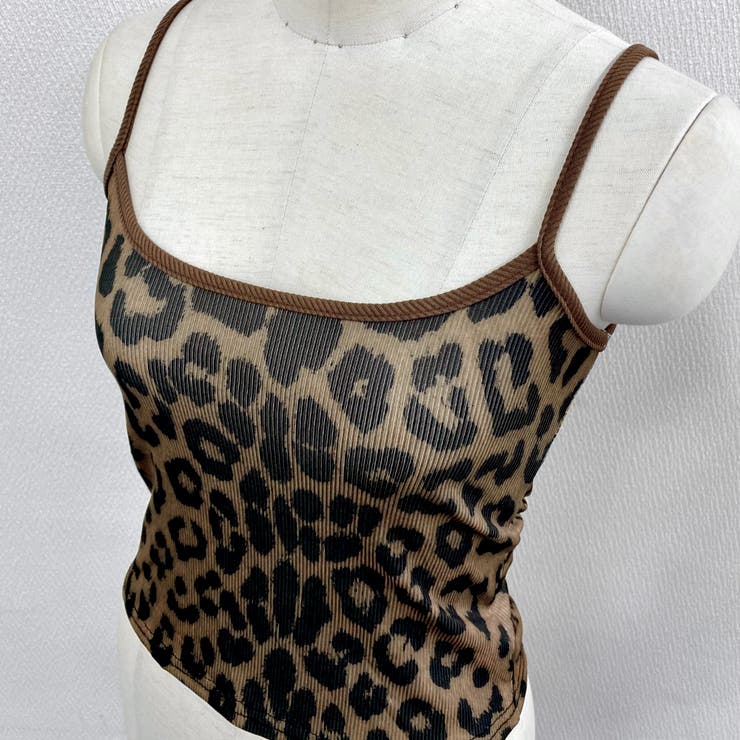 レオパード柄キャミソール[品番：SHNW0011454]｜LADY LIKE （レディ