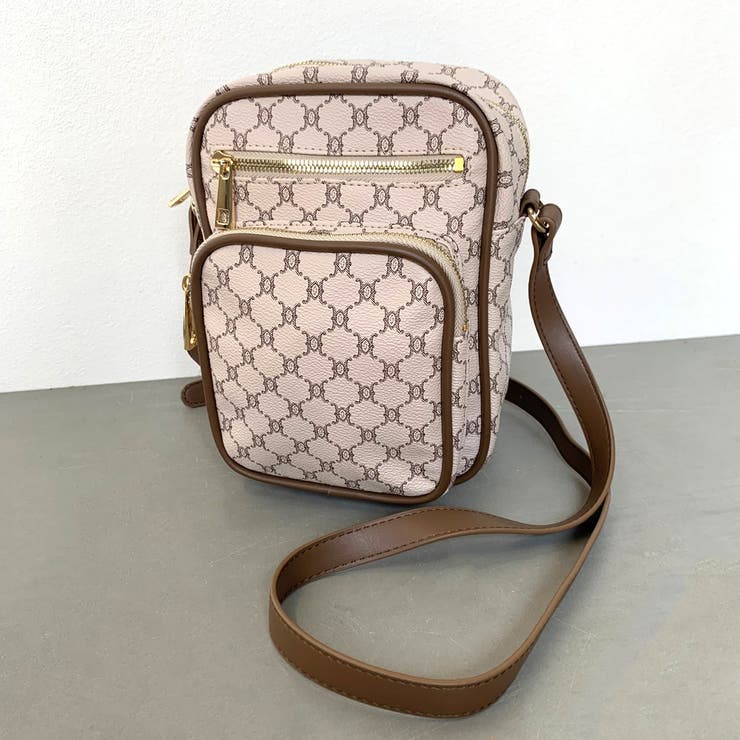 モノグラム柄ショルダーバッグ[品番：NHGW0002712]｜non-hedge