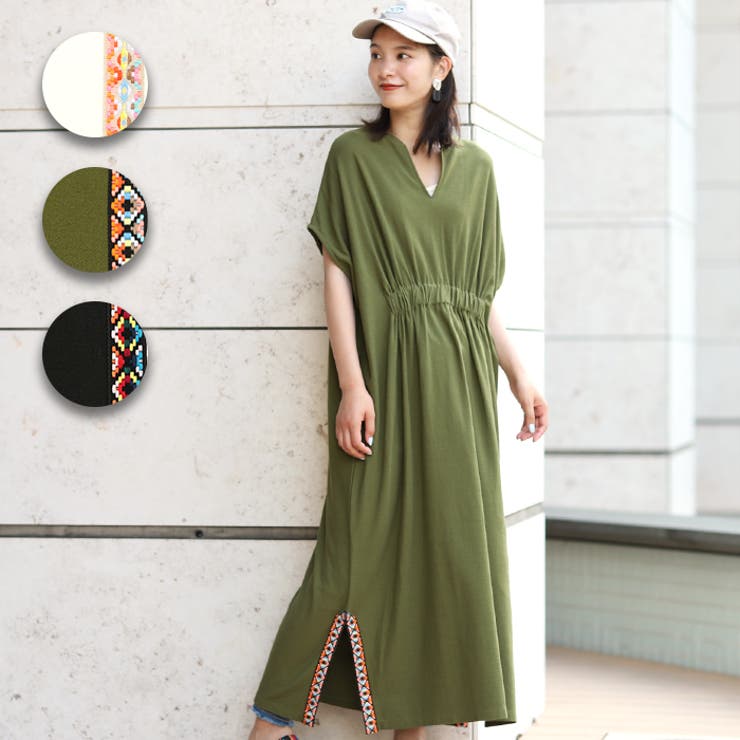 ワンピース 夏 マキシワンピ[品番：TTKW0007164]｜チチカカの